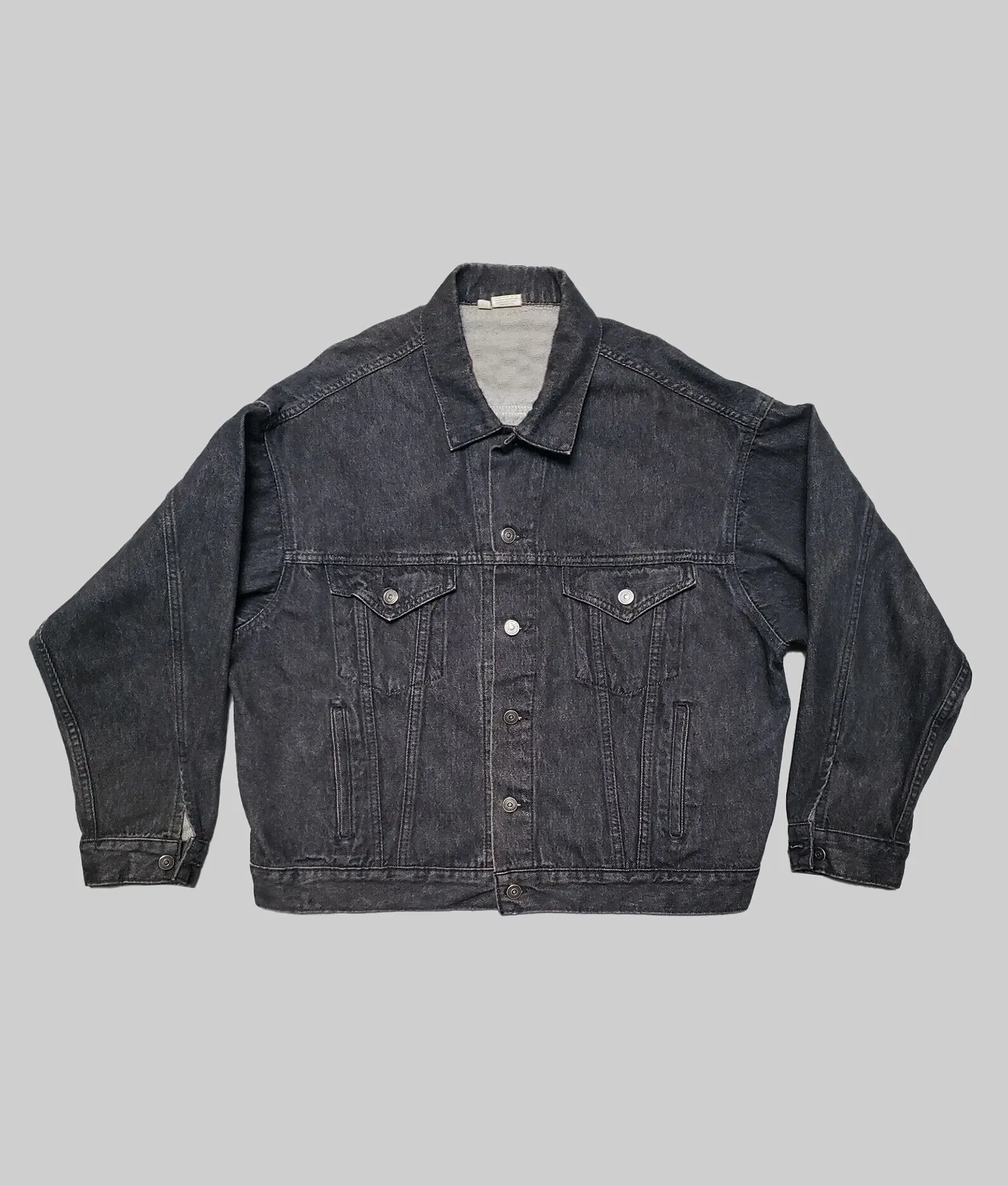 ジャケット・アウター 90s Marlboro black denim jacket Marlboro Man Wild West Black Denim Jacket | Bossjackets