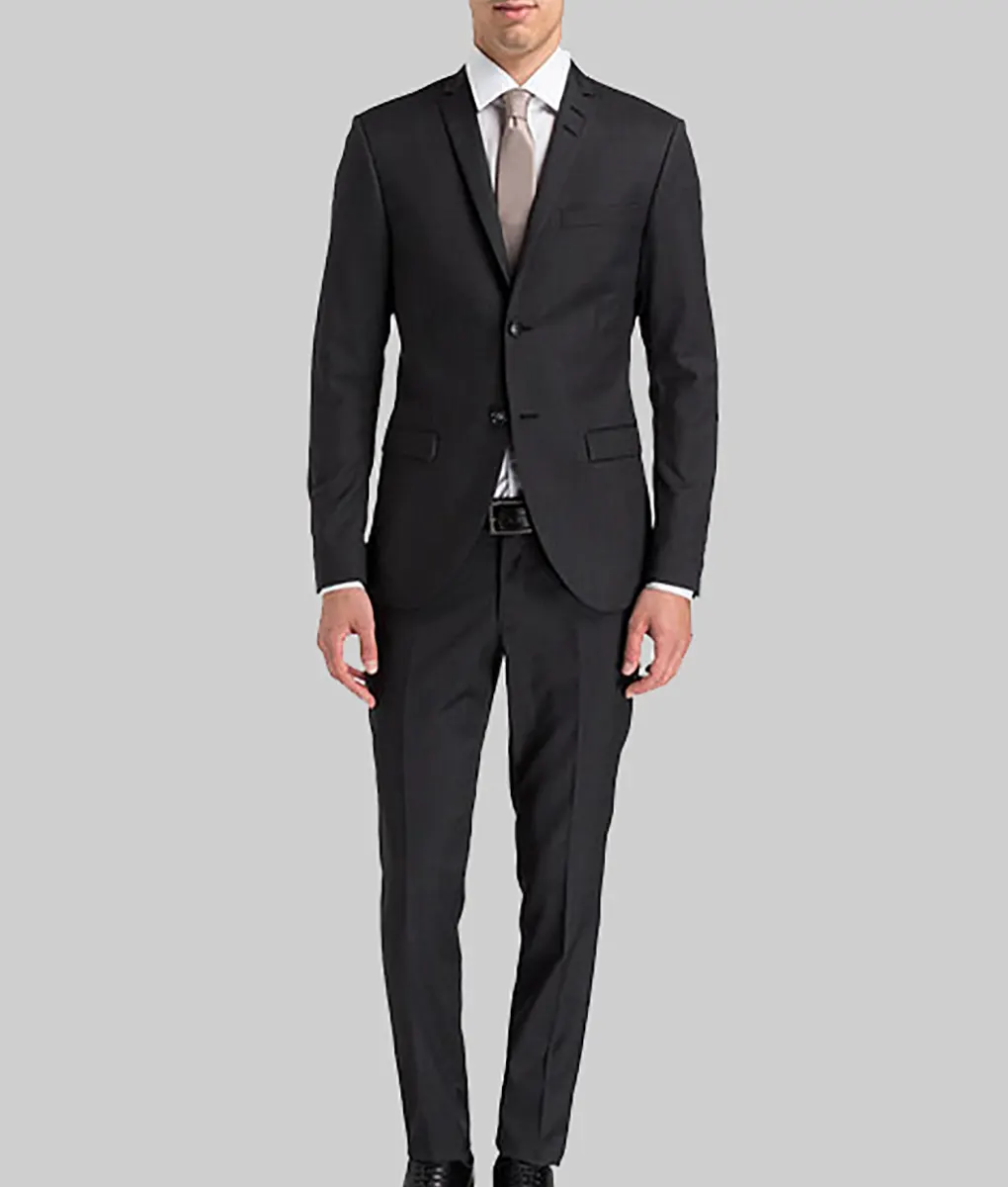 Men's John Wick Charcoal Or Black Suit Costume With Matching Turtle Neck Sweater  (All Brand New) main image 0