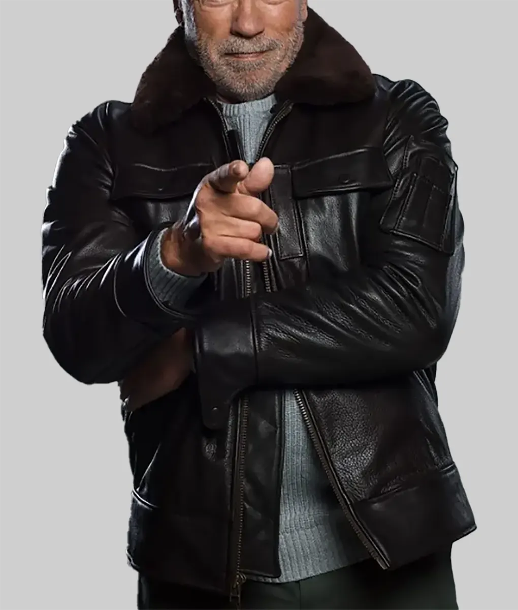 World Of Tanks Holiday Ops Arnold Schwarzenegger Black Jacket