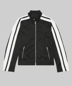 3D Song Jungkook Diesel Black Leather Jacket | Boss Jacket