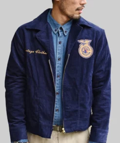 FFA Texas Wichita Falls Rider Blue Jacket | Boss Jackets