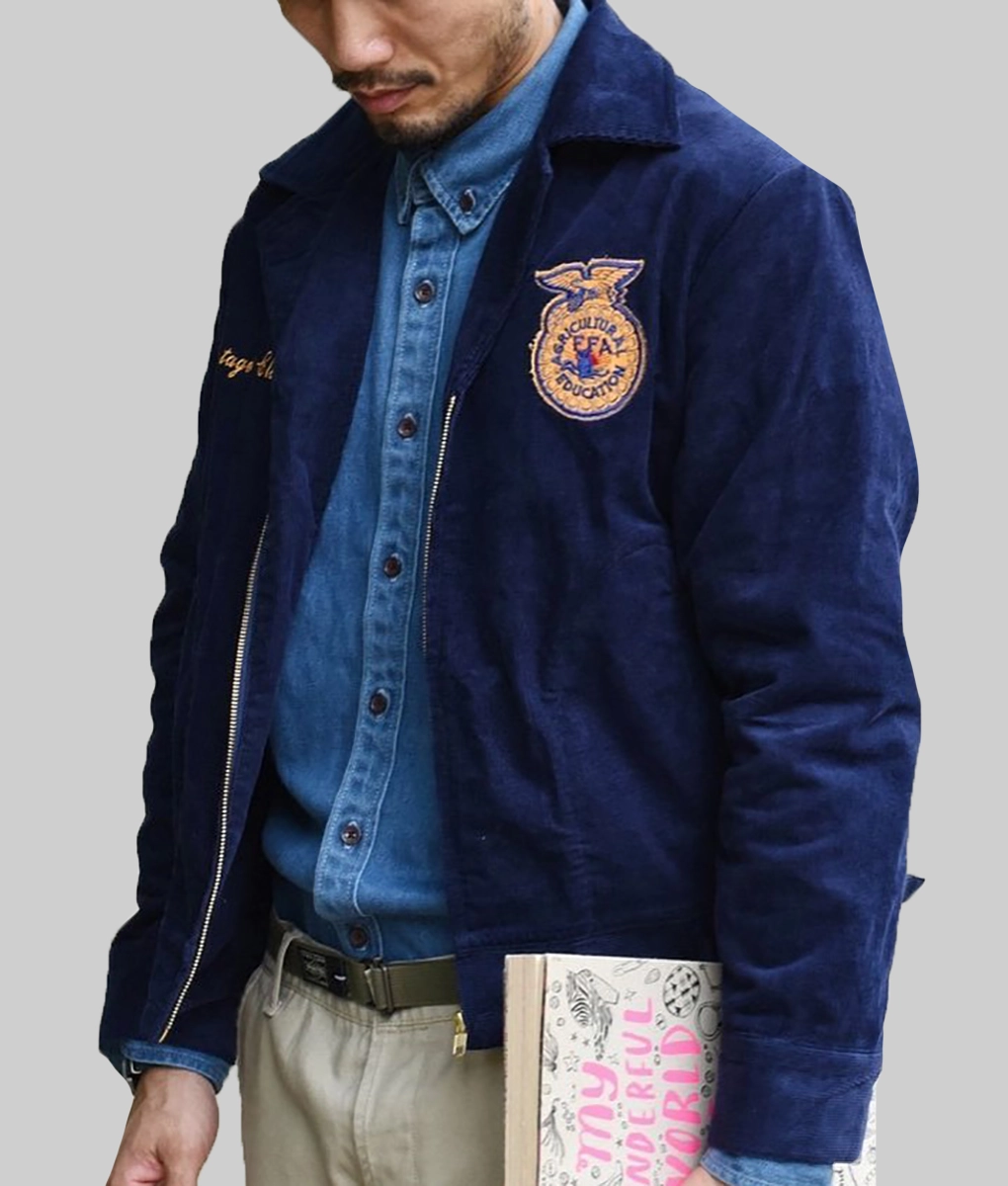 FFA Texas Wichita Falls Rider Blue Jacket | Boss Jackets