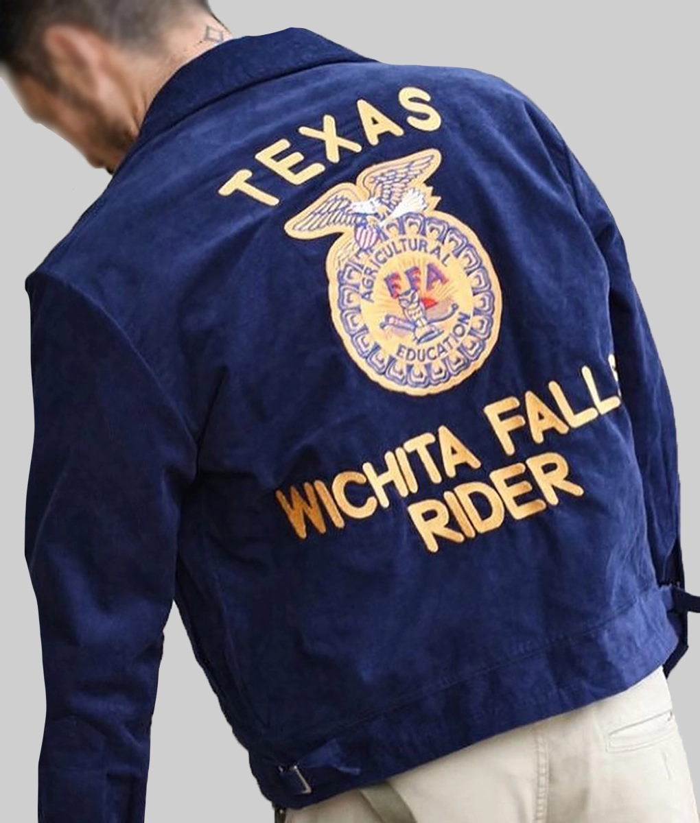 FFA Texas Wichita Falls Rider Blue Jacket | Boss Jackets