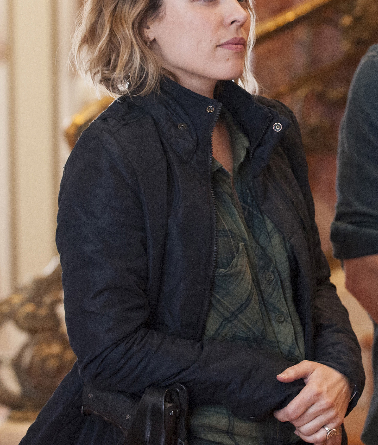 True Detective Rachel McAdams (Detective Ani Bezzerides) Black Jacket