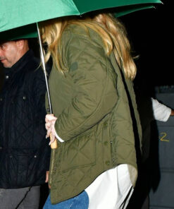 Adele Quilted Green Jacket | Boss Jackets