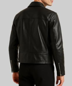 Jensen Huang Black Leather Jacket | Boss Jackets