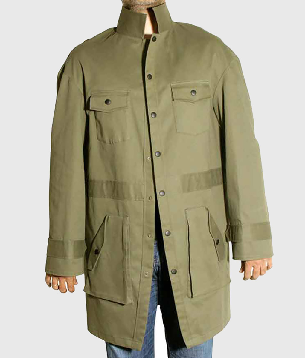 Spider Man Into The Spider Verse Peter B Parker Green Coat