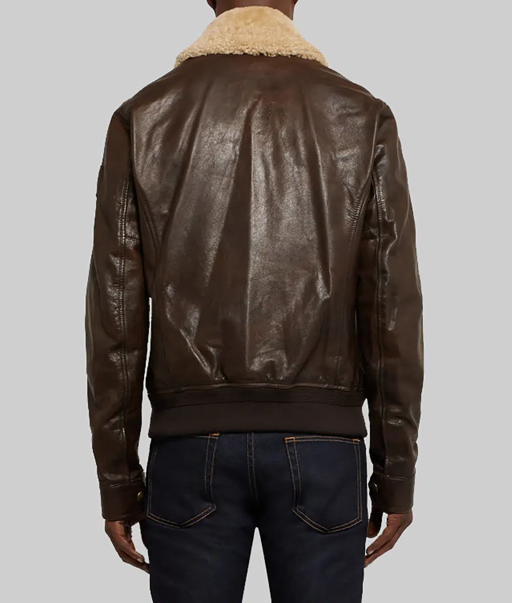 Conor McGregor Shearling Leather Bomber Jacket | Boss Jackets Conor McGregor Shearling Leather Bomber Jacket | Boss Jackets
