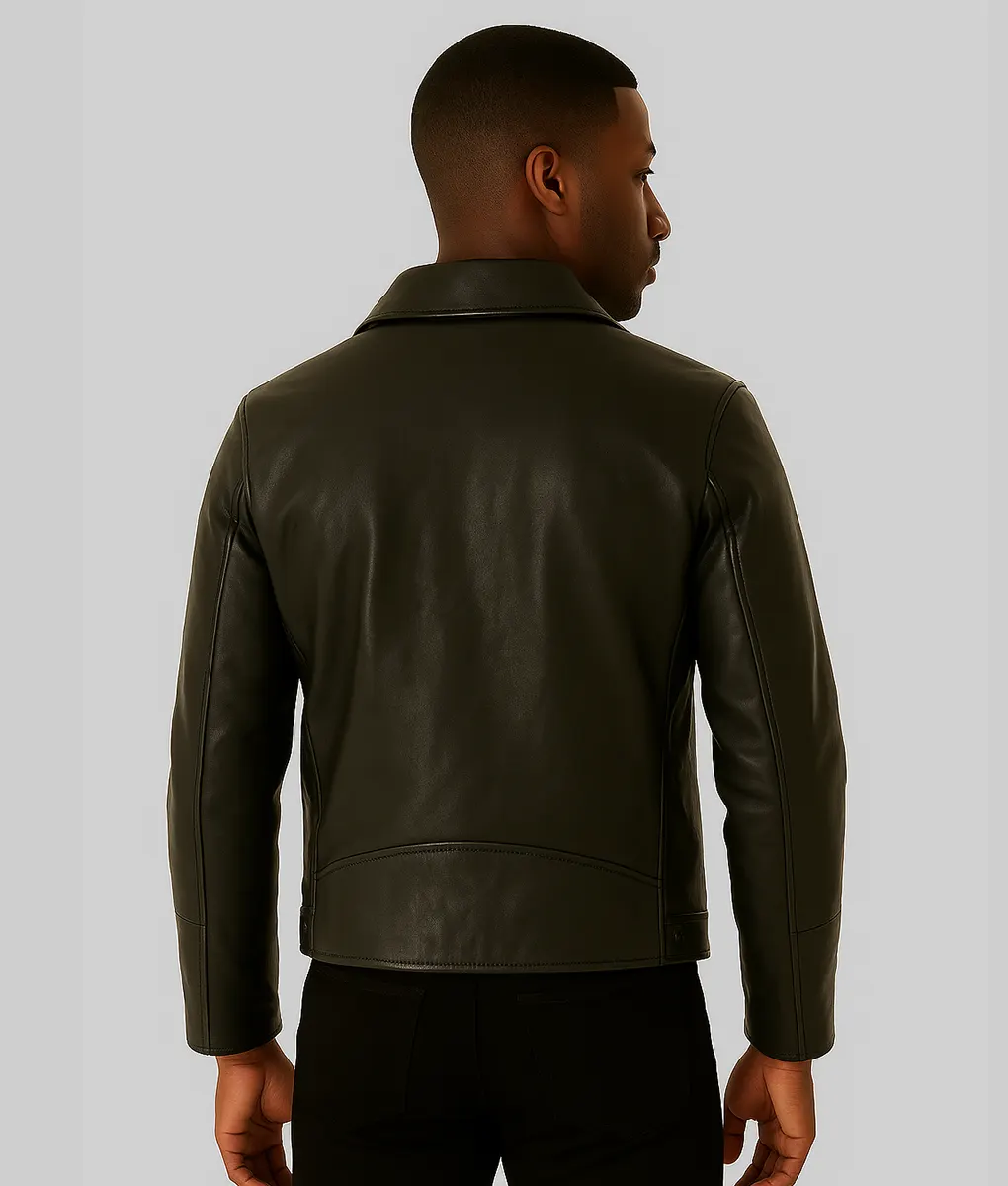 Deliver Me From Nowhere Jeremy Allen White Leather Jacket (1) Deliver Me From Nowhere Jeremy Allen White Leather Jacket bACK