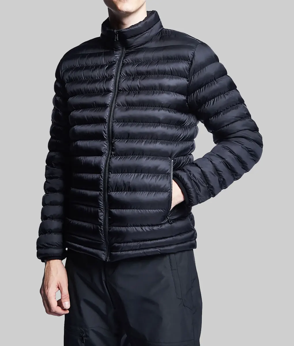 Zack Jacket Zac Efron Black Puffer Jacket - Boss Jackets
